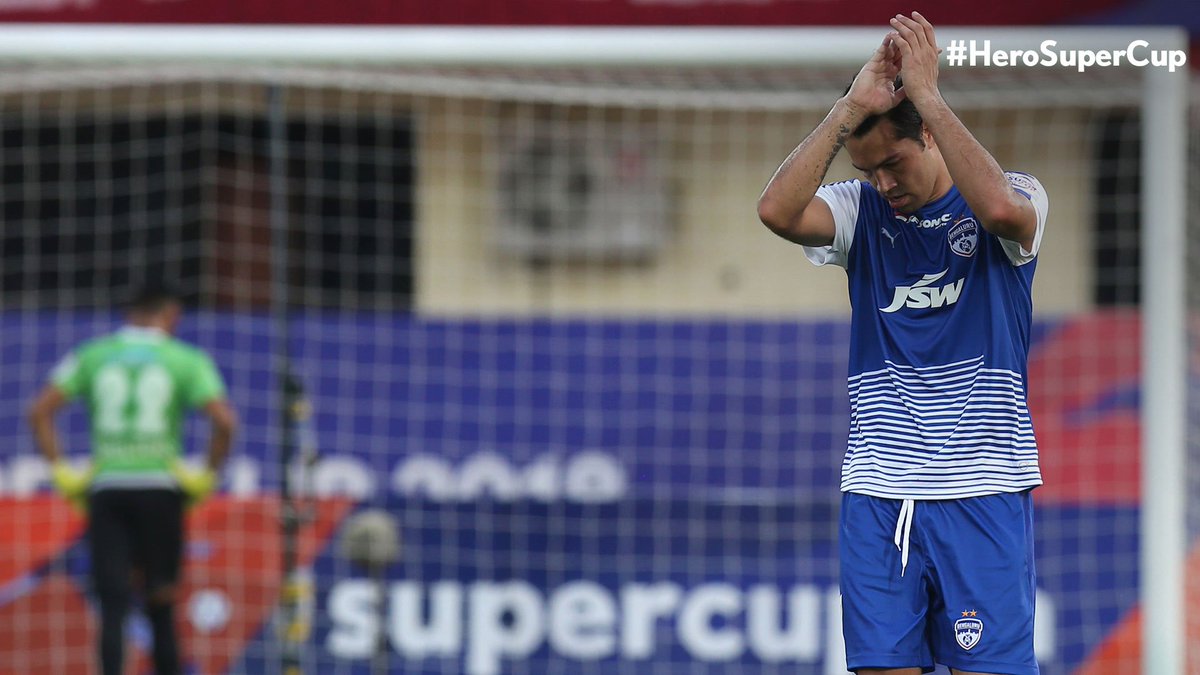 IndSuperLeague's tweet photo. .@bengalurufc scored 4β£ past @Mohun_Bagan to reach the #HeroSuperCup final! Check out the best images here: https://t.co/QpkxPEghGi
#MBvBFC https://t.co/jDoBrXtGMA