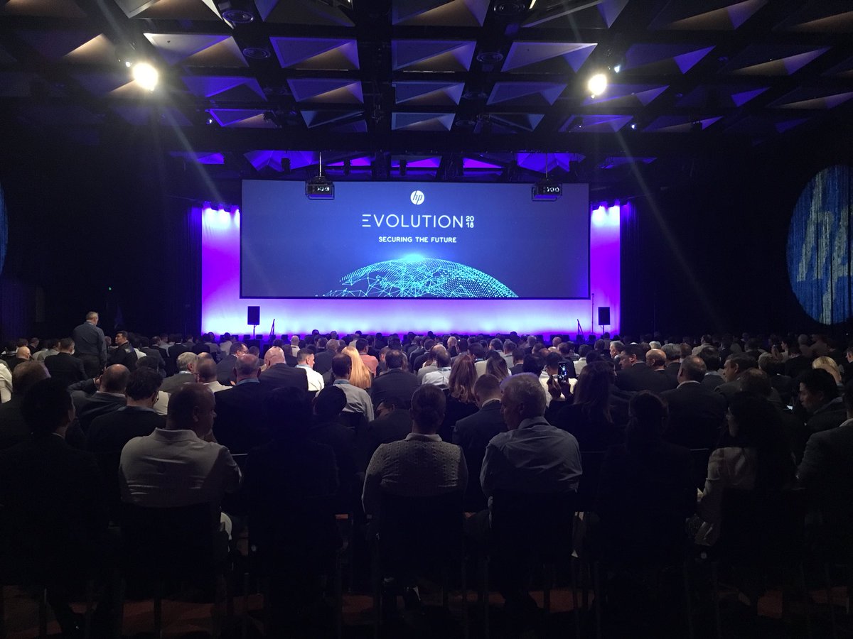 danipeate's tweet photo. A full room for the incredible keynote line up @ #HPEvolution https://t.co/Rb5nBcNC0x