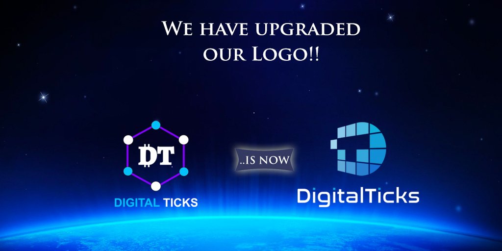 We have upgraded our Logo!!
#digitalticksexchange #logo #digitalticks  #Dtxtoken #ICO