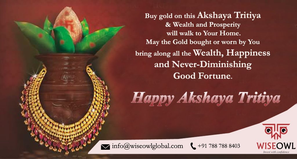 wiseowl_info's tweet photo. https://t.co/DxlO5QoObr
#AkshayTritiya https://t.co/5mRbVT7jvS