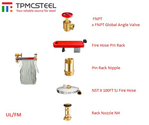 tpmcsteel's tweet image. TPMC can supply you UL/FM approved American hose rack assembly. 65mm(2.5") and 40mm(1.5'') here for your choice. #fireprotectionsystem #firehydrantsystem #firevalve #firehose #hoserack #ULFM