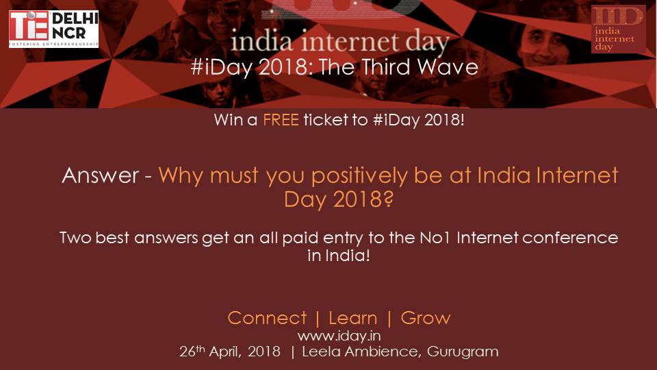 IndiaNetwork_IN's tweet photo. Growth hacks for Internet Start-ups: India Internet Day 2018 - https://t.co/m9lAXaZrNS https://t.co/LK7RD1xqSd