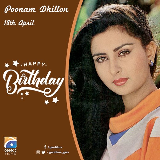 A very Happy Birthday to Poonam Dhillon   
