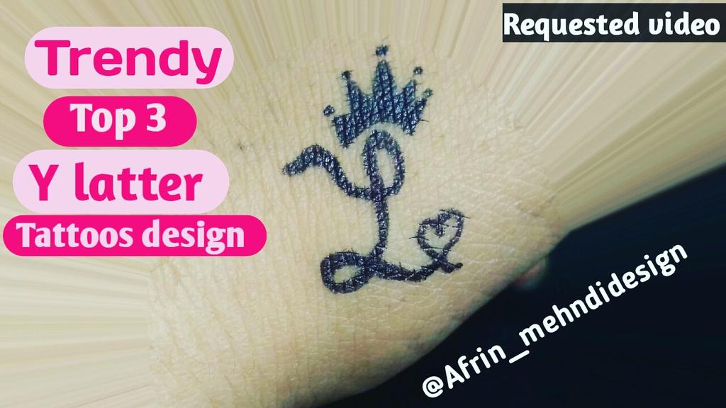 Y letter henna tattoo easy tattoo mehndi design by mk mehandi art henna  mehndi hennatattoo mehndidesign hennainspo hennavideos  MK MEHANDI  ART mkmehandiartist on Instagram