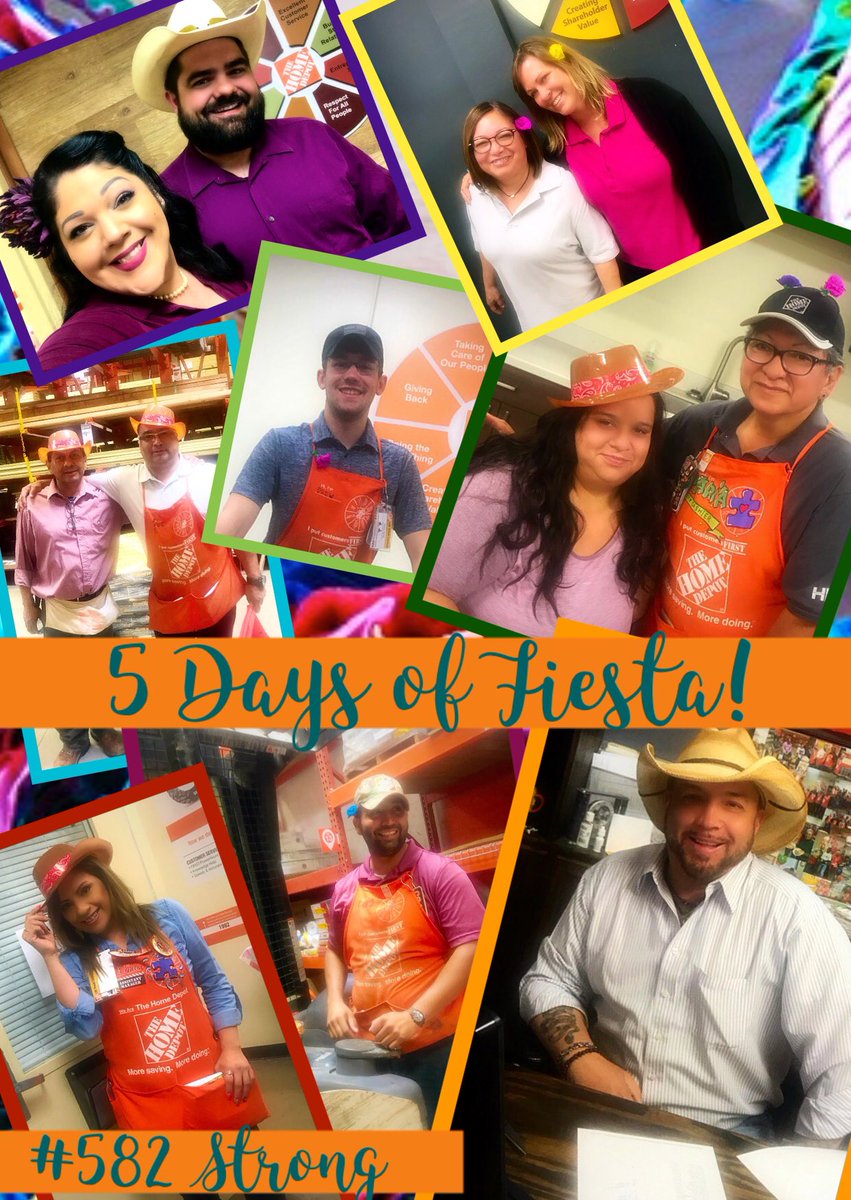 MyDepotRocks's tweet photo. Fiesta Kick-Off!!
ππ 5 Days of Fiesta! ππ
Today was Cowboy Hats & Flowers! π
Associates and management wore cowboy hats and flowers in their hair πΊ #HappyFiesta
#582STRONG #CreatingExcitement #Fiesta2018 #ThanksEmily π https://t.co/8r51beQKLi