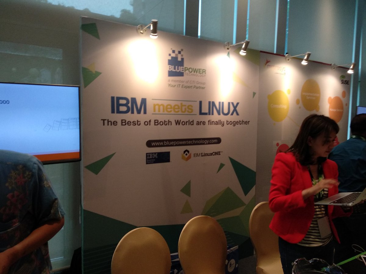 Michenjazz's tweet photo. #BPT_ID #YourITExpertPartner at #SuseEnterpriseDays2018 @bluepowerid https://t.co/WLyZb7PsEP