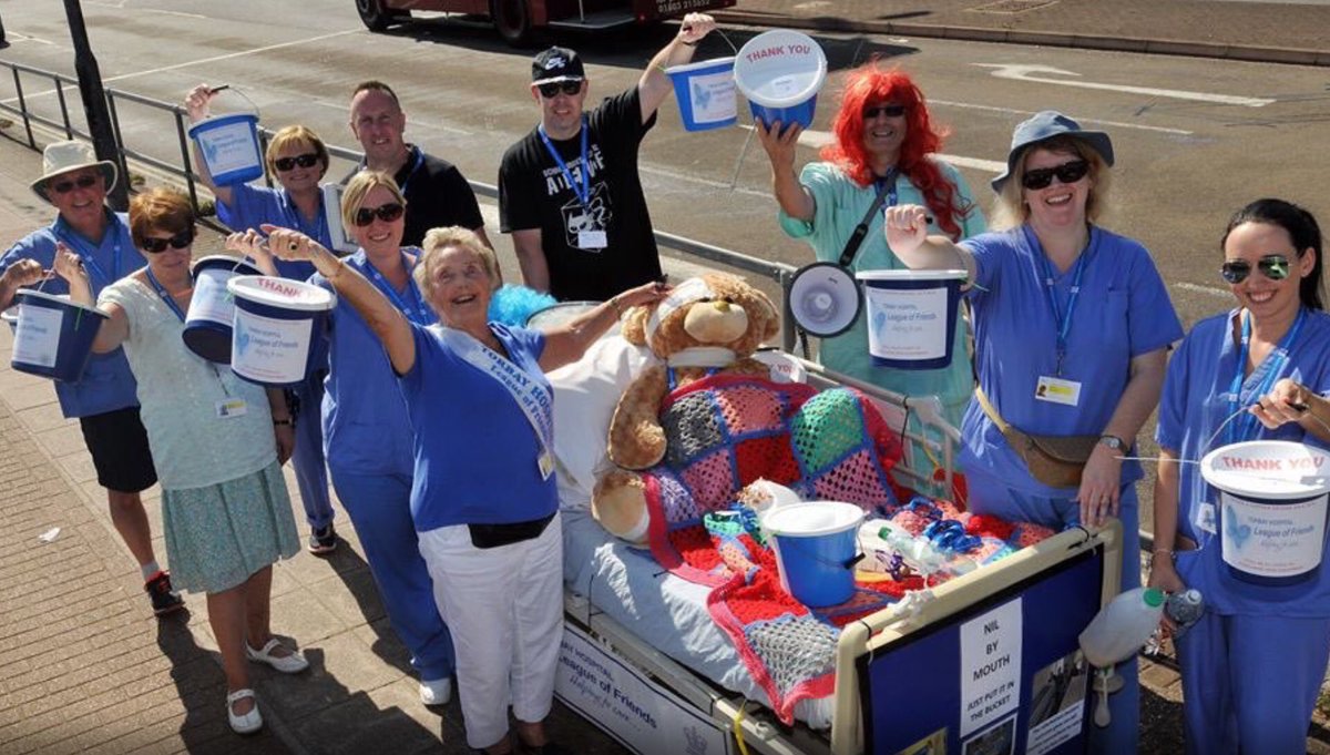 thlof's tweet photo. Hi #5livebreakfast Meet some of our #nhsvolunteers raising millions to pay for new equipment for @TorbaySDevonNHS https://t.co/GL8gmt1H8D