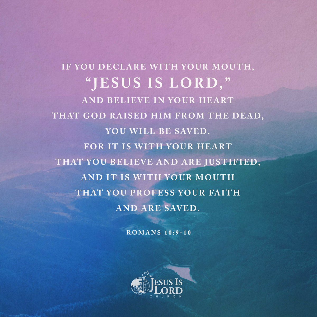 Romans 10 9 10 Niv