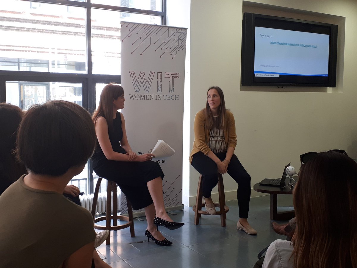 PublicisMedia's tweet photo. Publicis Media UK’s #WomenInTech breakfast hosted by @Starcom_UK's very own Xaria Cohen with special guest, Ulrike Gupta from Google talking about #MachineLearning. https://t.co/bo4Vtm3s69
