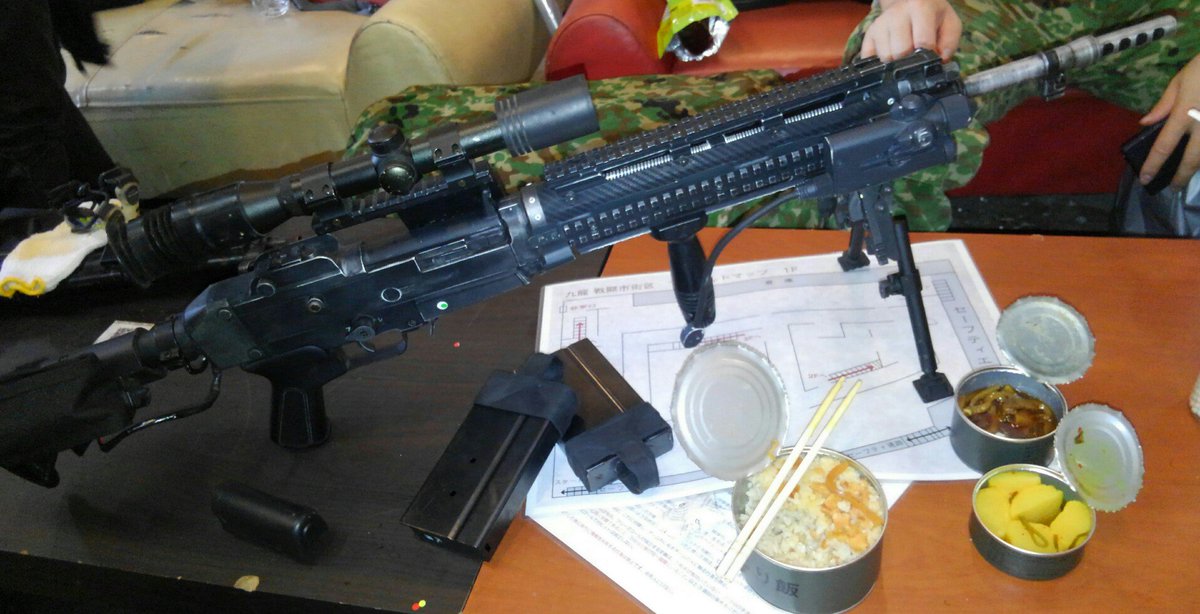 うちの89式小銃や64式小銃が よく魔改造って言われるけど 銃身短くして