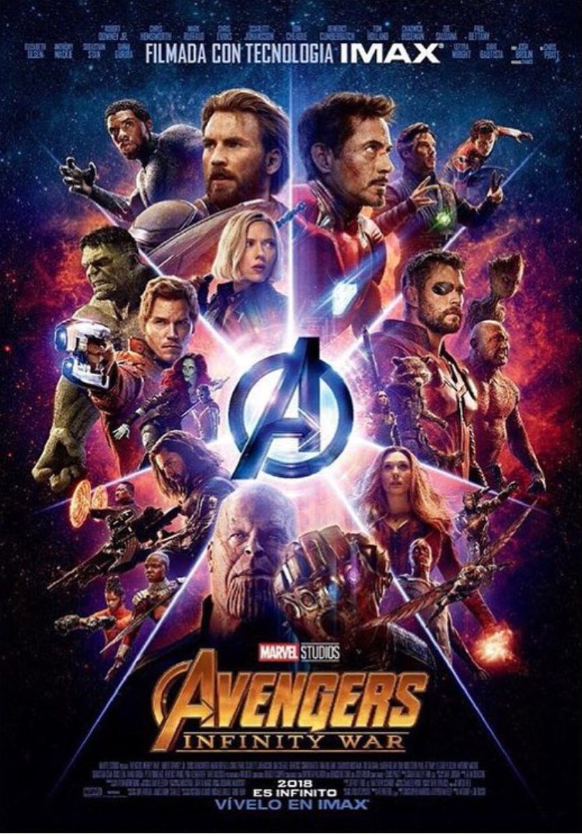 _ossom's tweet photo. HOY muy muy atentos a nuestras redes sociales que les contaremos de una sorpresa que los dejará 😱🎬 Sólo 8️⃣ días para el estreno de #AvengersInfinityWar 💥🙌🏼 @Cinecolorfilms #marvel #chile #cinema #estreno #comcurso https://t.co/fMbzG90RBG
