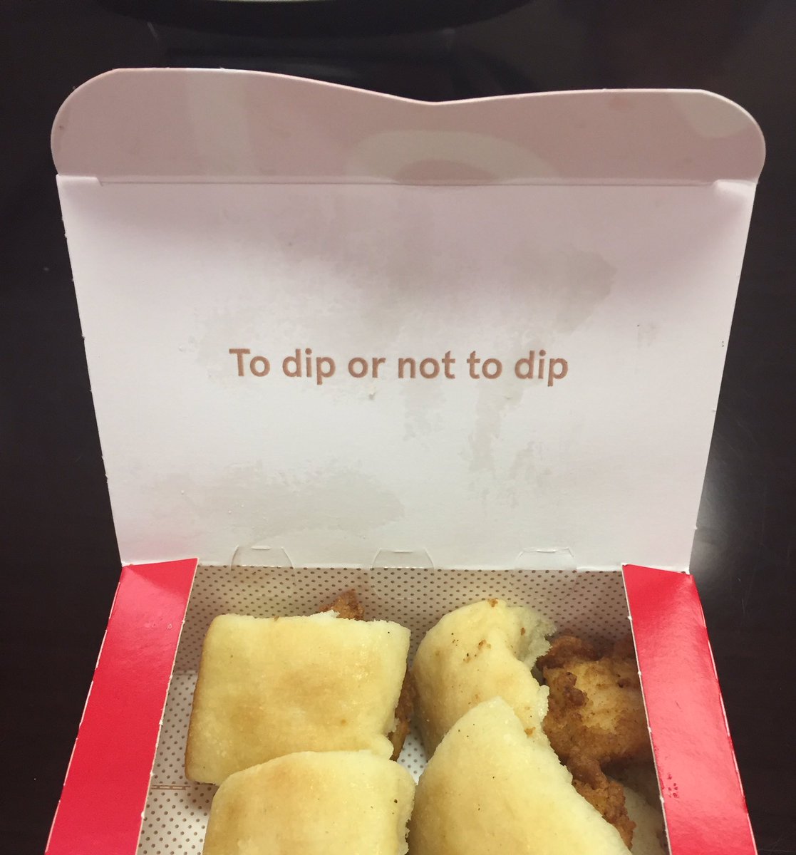 A redneck's struggle with peer pressure...