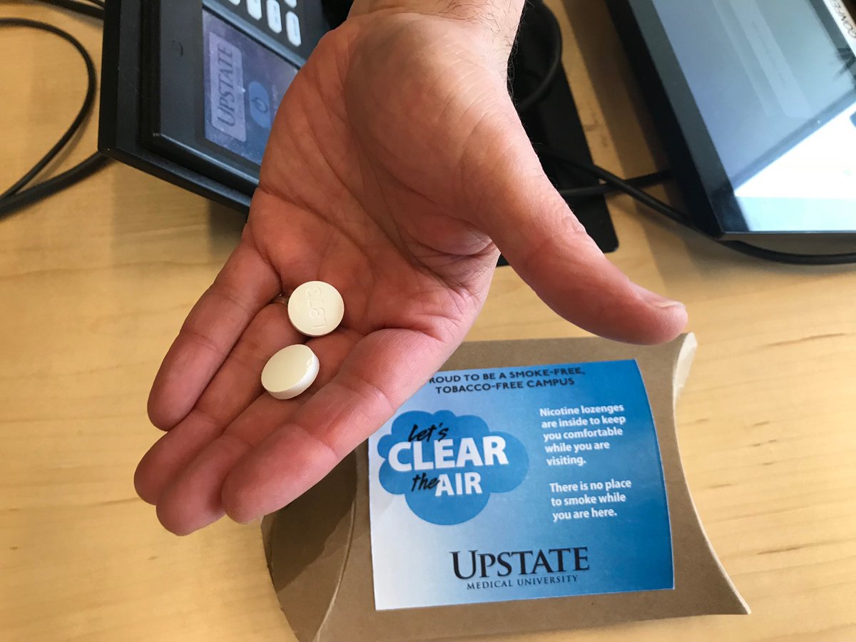 .<a href="/UpstateNews/">Upstate Medical University</a> will be offering nicotine "comfort kits" to smokers to help with their cravings while they visit the Upstate campus.