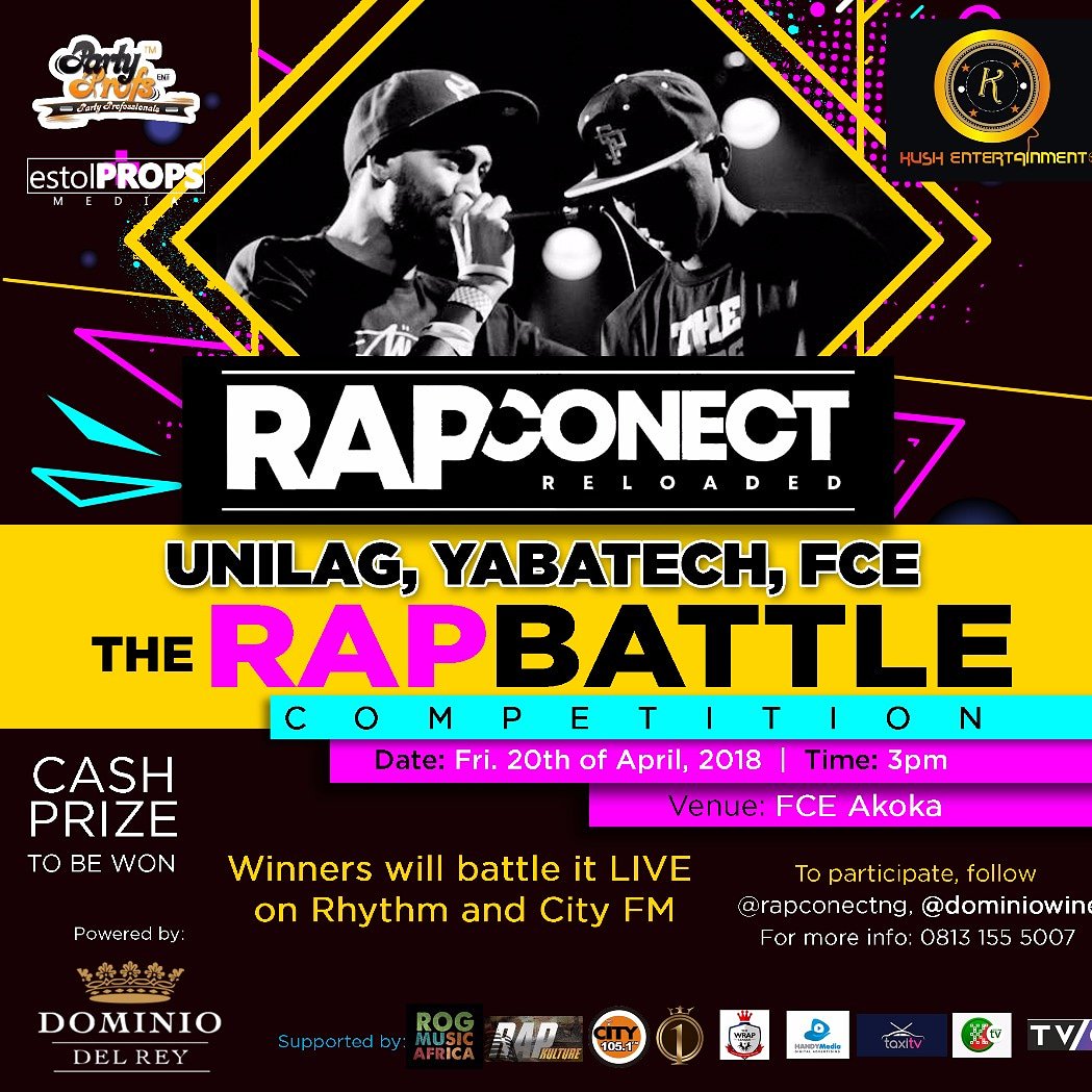 RAPCONECT's tweet photo. For the love of Hip Hop in Nigeria. 🇳🇬
Come through with your fire bars 🔥💨
#Hiphop
#Rapconectreloaded #Dominatewithdominio https://t.co/SJKG8vFSMM