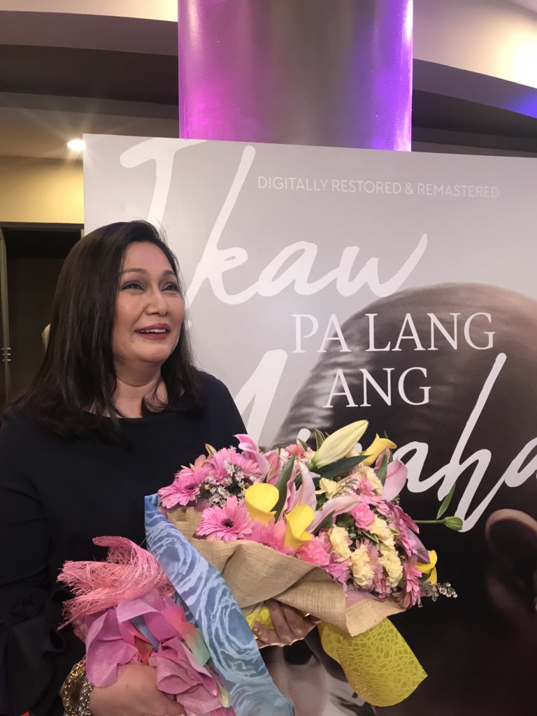 JTintiangko's tweet photo. Maricel Soriano graces the red carpet premiere of her 1992 restored and remastered drama film #IkawPaLangAngMinahal for #CinemaClassics. #ABSCBNFilmRestoration https://t.co/19i1YmV0Gc