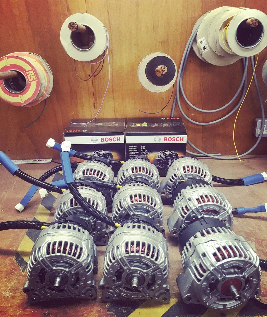 Good quality parts used for our Automate on-board generating system! A safe and reliable source of power #MOS #bosch #boschparts #onboardpower #automate #followformore #followus