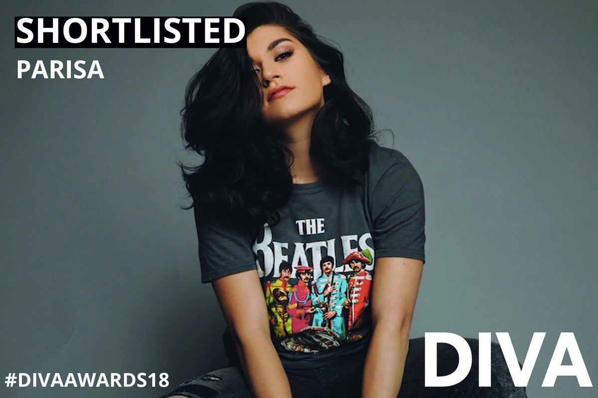 This year <a href="/Parisa/">P A R I S A</a> is shortlisted for the Musician award at #DIVAAwards18! bit.ly/2HGbCnu