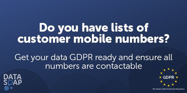 KellyMBall84's tweet image. datasoap.co.uk/?utm_source=Tw… #GDPR #DatabaseManagementandMaintenance