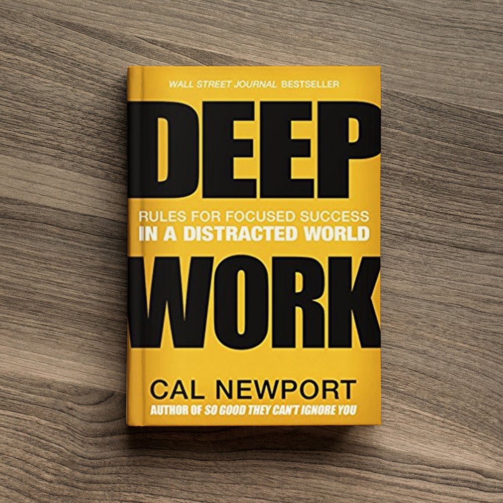 JoshClark's tweet photo. 2018 Book 17: "Deep Work" by Cal Newport. Get more done in less time by learning to eliminate distractions and work deeply! Really enjoyed this book and looking forward to implementing its practices. https://t.co/5l2d9zfPAi