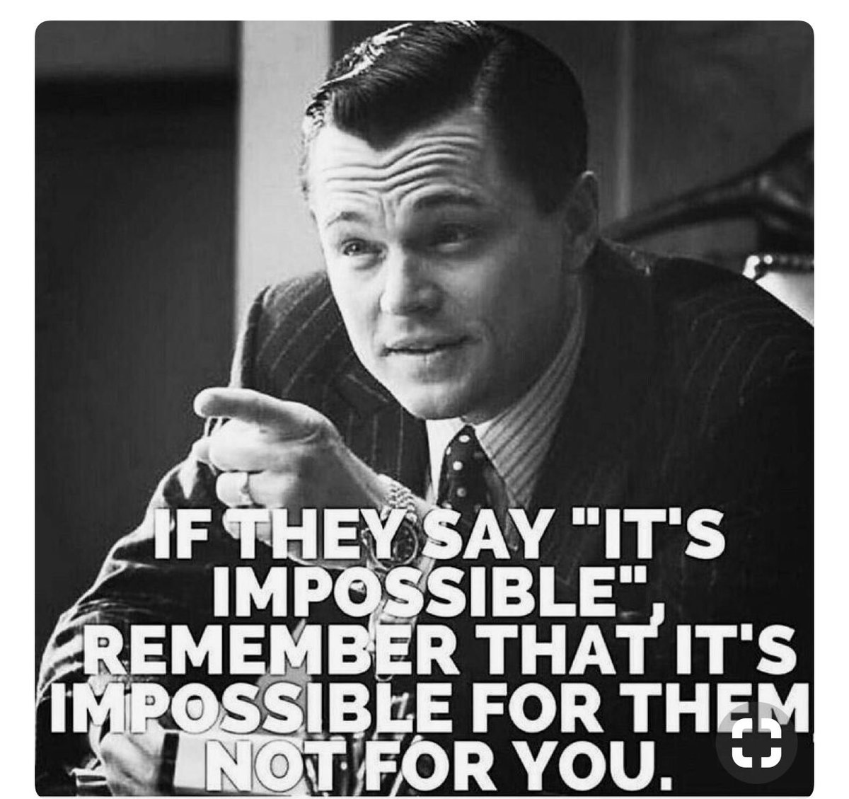 Nothing is ever impossible