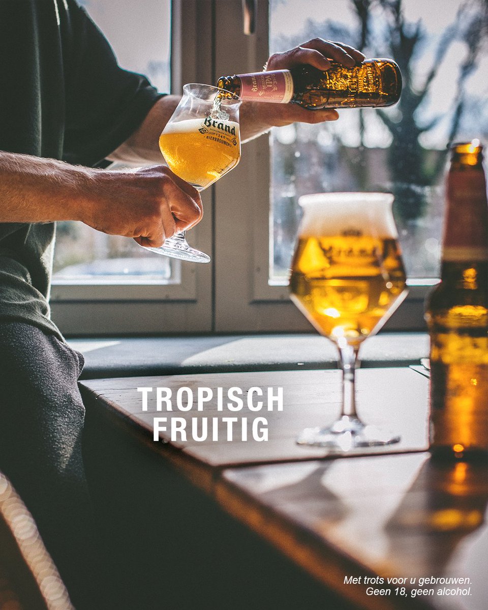 De smaak van Brand Session IPA &amp; het weer hebben veel overeenkomsten...