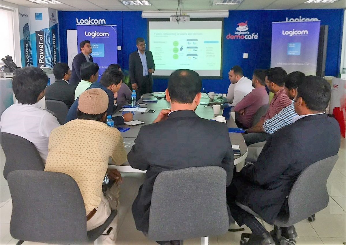 LogicomDisti's tweet image. Snapshot of our most recent partner @CiscodCloud demos in our #LogicomDemoCafe facilities! Contact your Logicom Account Manager today or click here to book your own personalized Logicom Cisco Demo session surveymonkey.com/r/DemoCafe_Reg… #CiscoDCC18 #DCCLOGICOMMEE18 @CiscoDistEMEAR