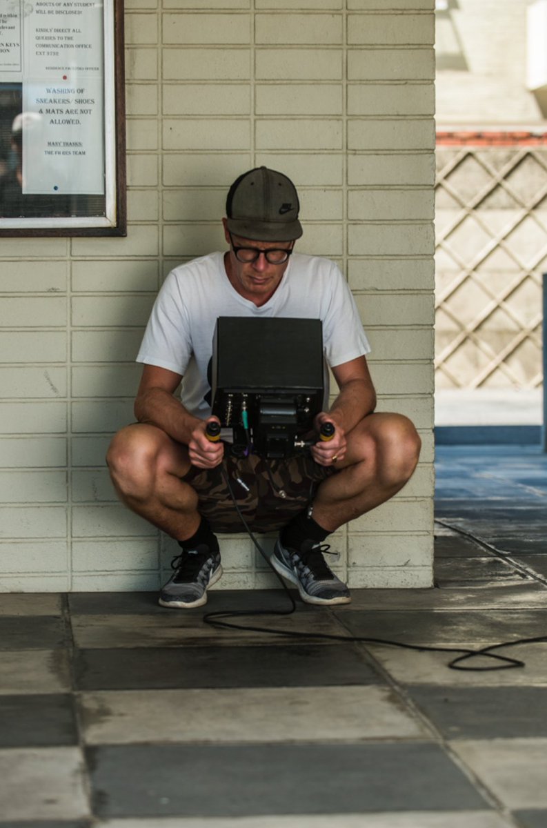 Director #SimonLadefoged and DOP #Snorreruhe in action, #behindthescenes of the #prince commercial we shot with #LaPac and #OgilvyParis