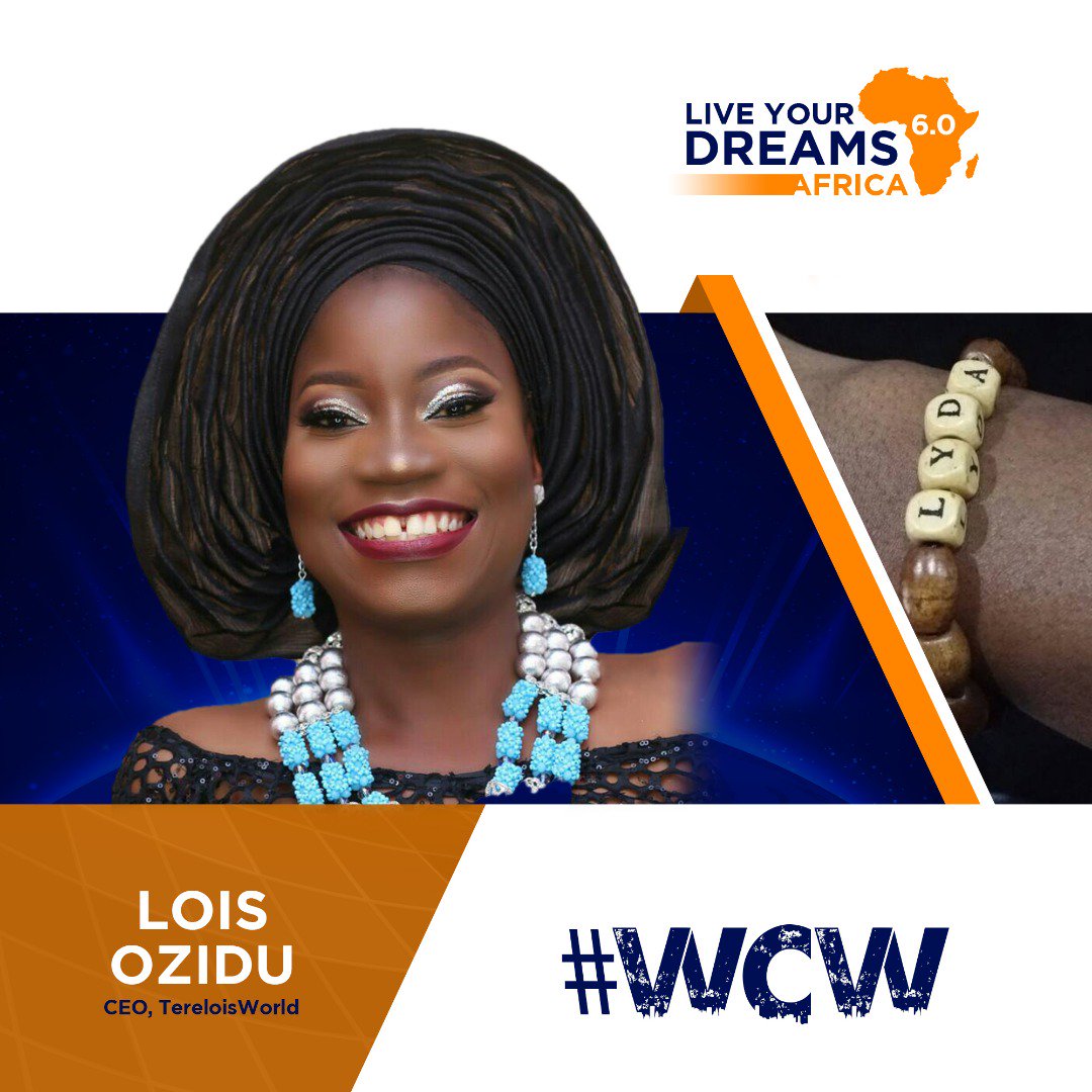 LYDAfrica's tweet photo. #WomanCrushWednesday
This picture speaks volumes!
In the last two years, Lois Ozidu, the CEO of  @tereloisworld has consistently graced the wrists of our volunteers and sponsors with LYDA customized bracelets. At no charge. 
#LYDA6 #TheAwakening #LiveYourDreamsAfrica #WCW https://t.co/cE6jZbtYej
