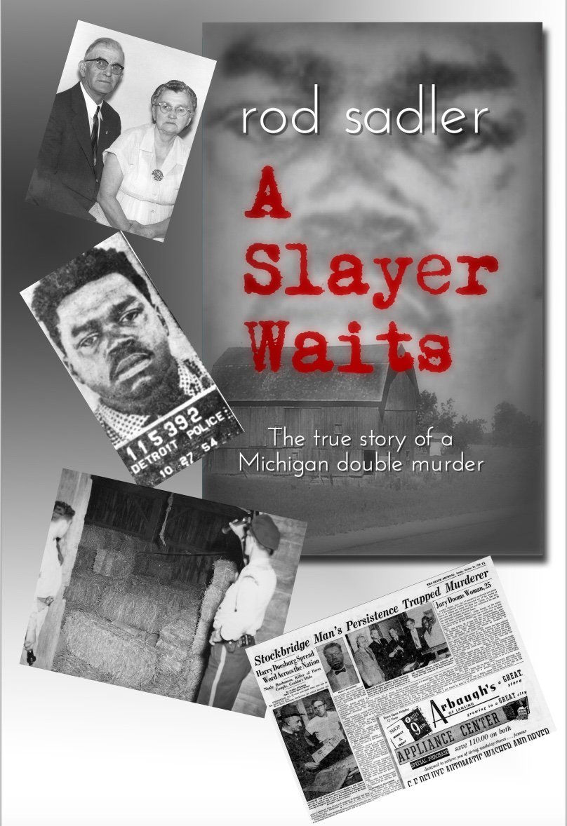 RMSauthor's tweet photo. The true story of a Michigan double murder in 1955.  #ASlayerWaits #truecrime #Michigan #Stockbridge https://t.co/fOM12n6LSl @CopsDoughnuts @theoldeschoolhouse https://t.co/BR0j5oEbli