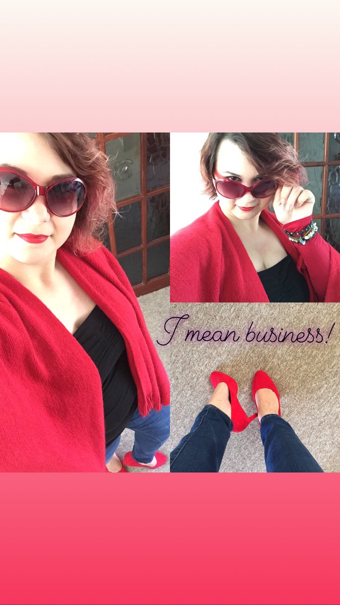 aloecouplegb's tweet image. I love RED! ❤️☀️Sun is out so are colourful clothes! #redisthecolour #businessmom #springarrived #lookinggreat