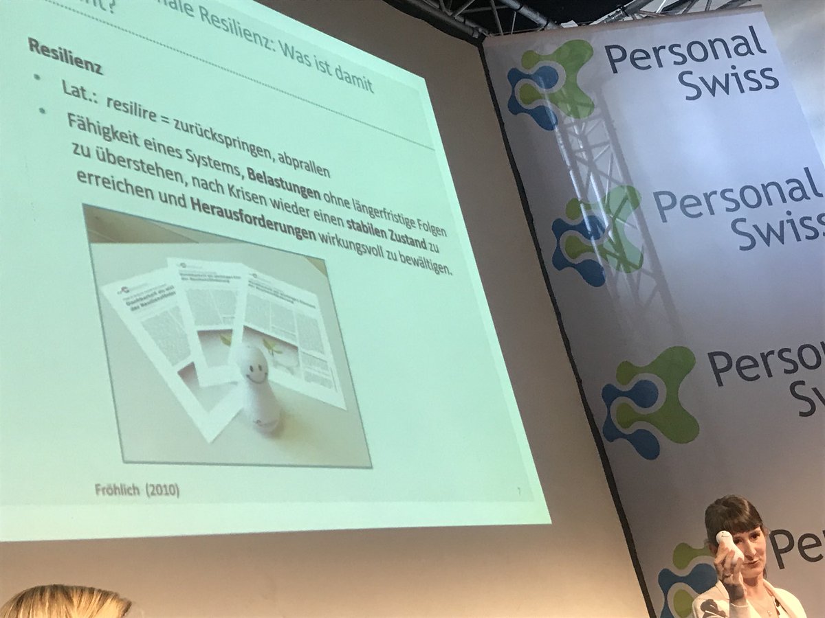 Beratungspool's tweet photo. #Resilienz - eine bedeutsame #Kompetenz in der Arbeitswelt 4.0 - nicht nur für den einzelnen Menschen, sondern auch für Organisationen. Referat an der #Personal Swiss 2018. https://t.co/vhU4GDzN3J
