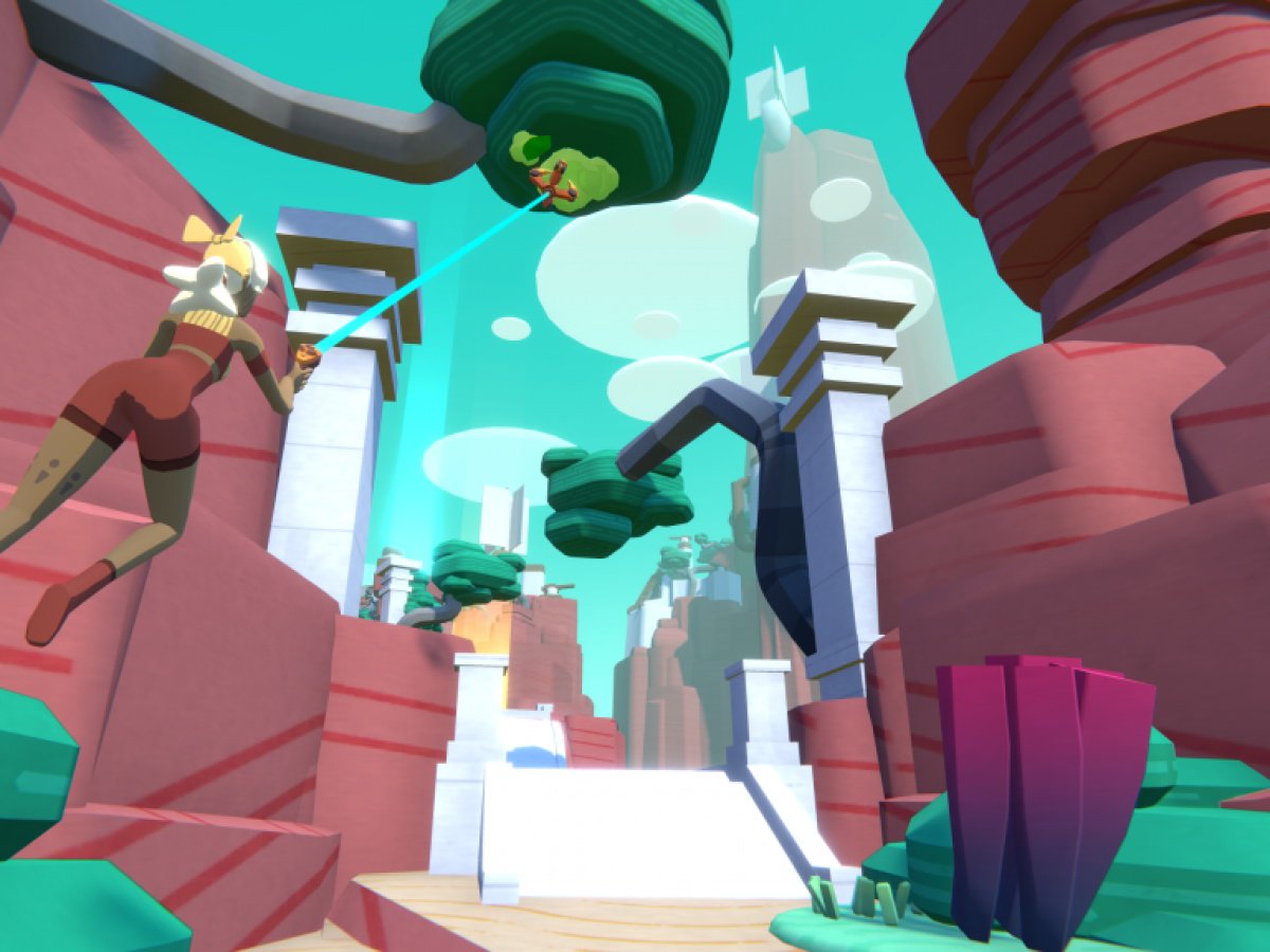 pushsquare's tweet photo. Hands On: Windlands 2 Adds Co-Op, Weapons to Virtual Reality Platformer https://t.co/GtjLid0u7X #EGXRezzed2018 #PsytecGames #PS4 https://t.co/QH82Onbt3n