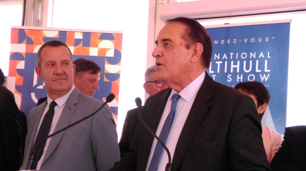 ecomnews_live's tweet image. Salon du #Multicoque à #lagrandemotte : "C'est l'ensemble du département qui recueille les fruits de cet événement"
 @kmesquida @Heraultinfos @S_Rossignol @lagrandemotte #Multi2018