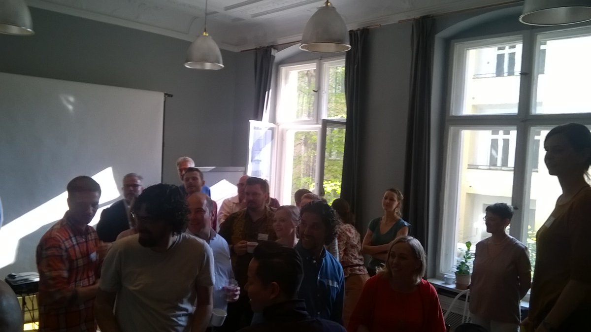 hub_climate's tweet photo. .@climateKIC #systeminnovation and #pioneersintopractice coaches training has just started #Berlin https://t.co/deA8VxlGtv