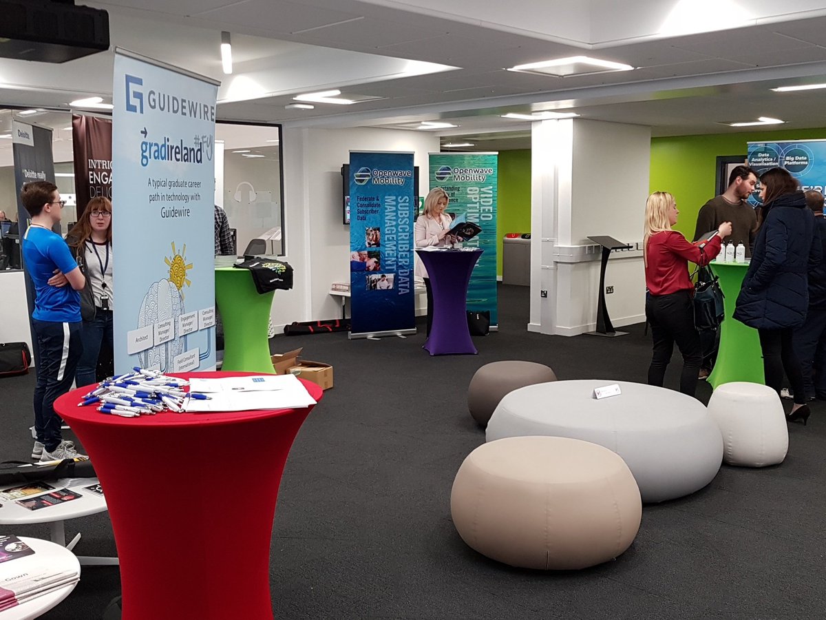 QUBEEECS's tweet photo. The Class of 2018 Computing Expo is in full swing today in the CSB! #loveQUB #eeecs https://t.co/Hq9ETXgw8b