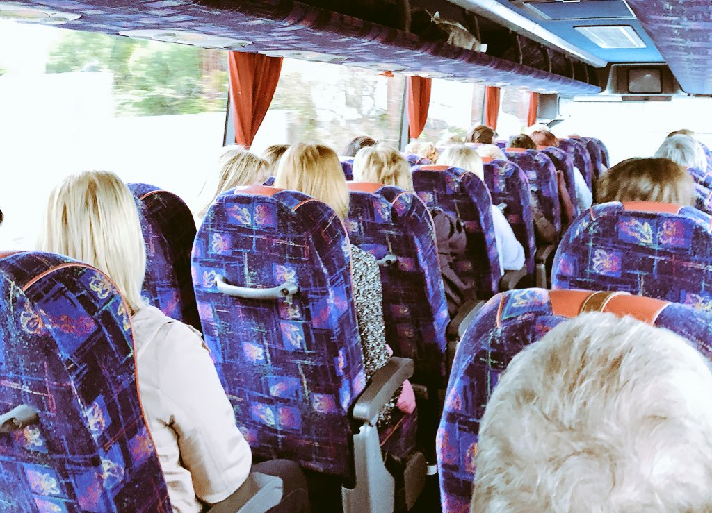 MariaWalshEU's tweet photo. And... we’re en route. 50 leading ladies from the Shrule Area. 🇮🇪 #communitydayout #ladiesgroup #shrule https://t.co/4nA2Hff1SG