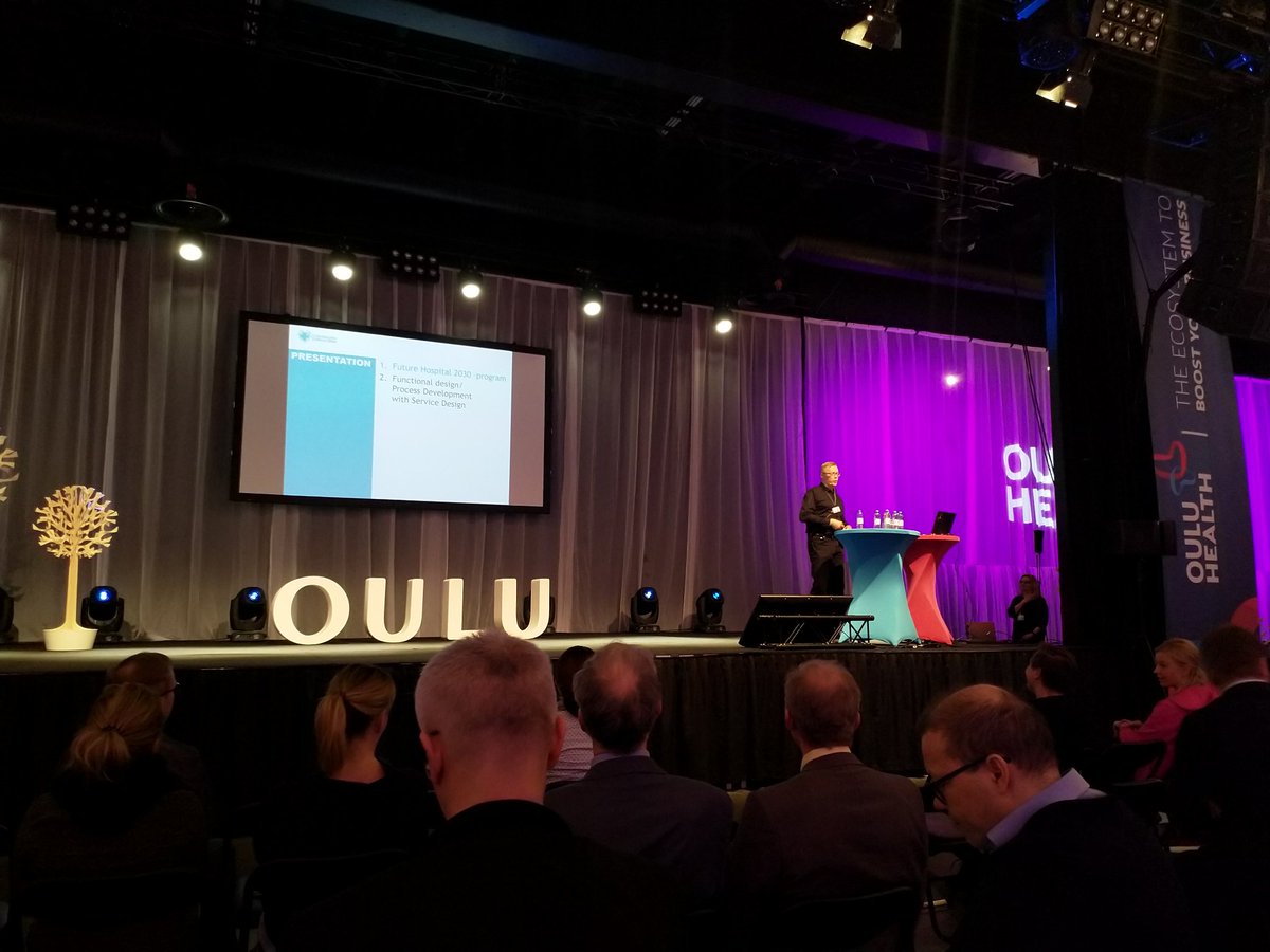 christianschuss's tweet photo. Greetings from the @OuluHealth #DemoDate. Curious to find out how the future hospital in #Oulu will look like. https://t.co/v0z825amDg