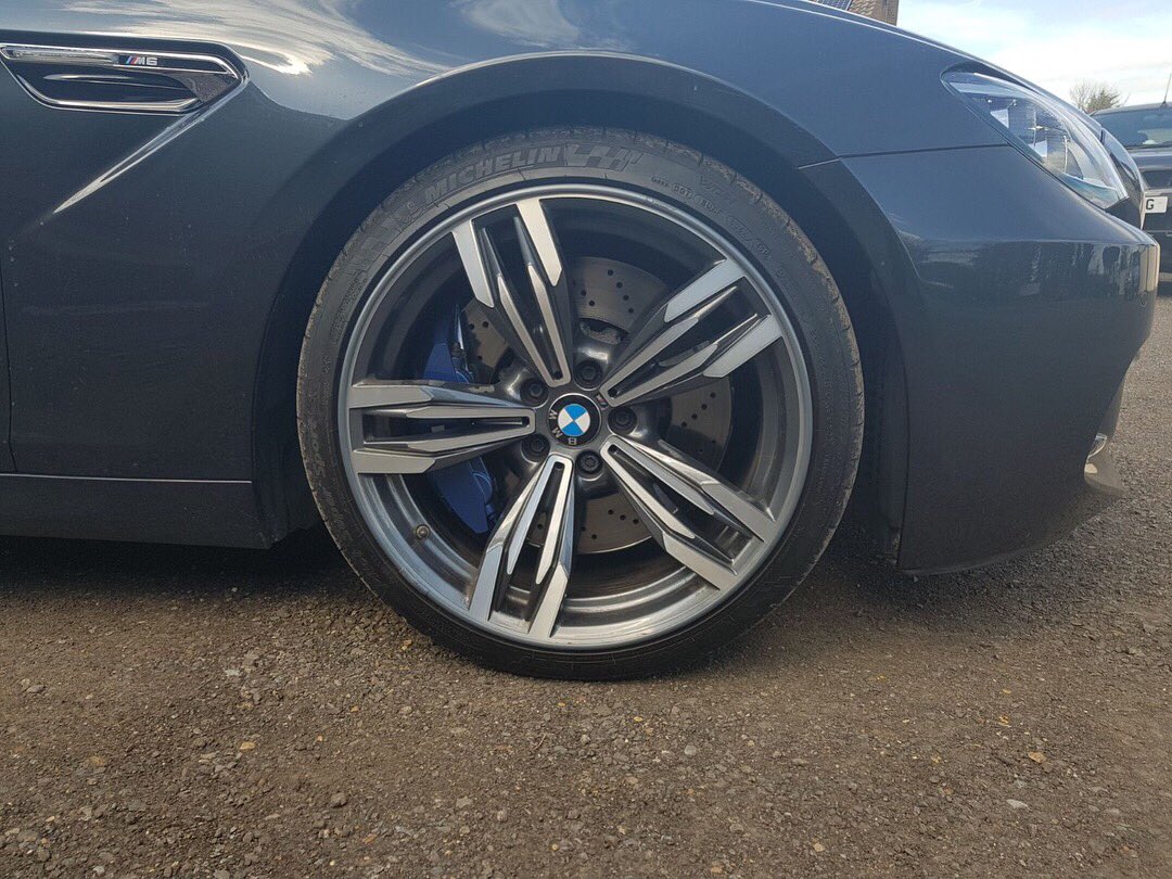 FarmTyres's tweet photo. M6 in for Alloygators! 🏎💨 

#bmw #m6 #msport #michelin #german https://t.co/yhaQzJdlIr