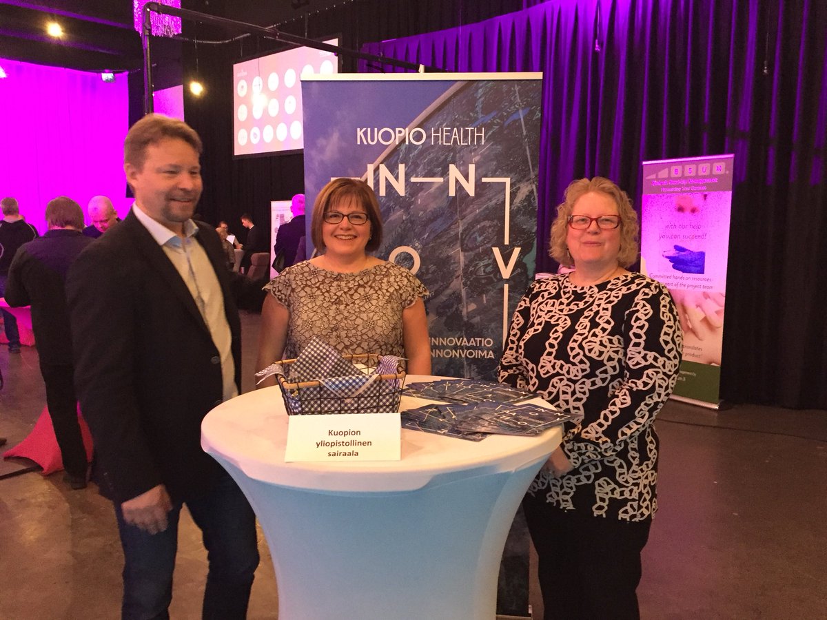 KirsimarjaM's tweet photo. @kuopiohealth #team ready for #oulu #health #DemoDate @KYS_Sairaala @SavoniaAMK @Kuopionkaupunki https://t.co/bM4aDW1kv5