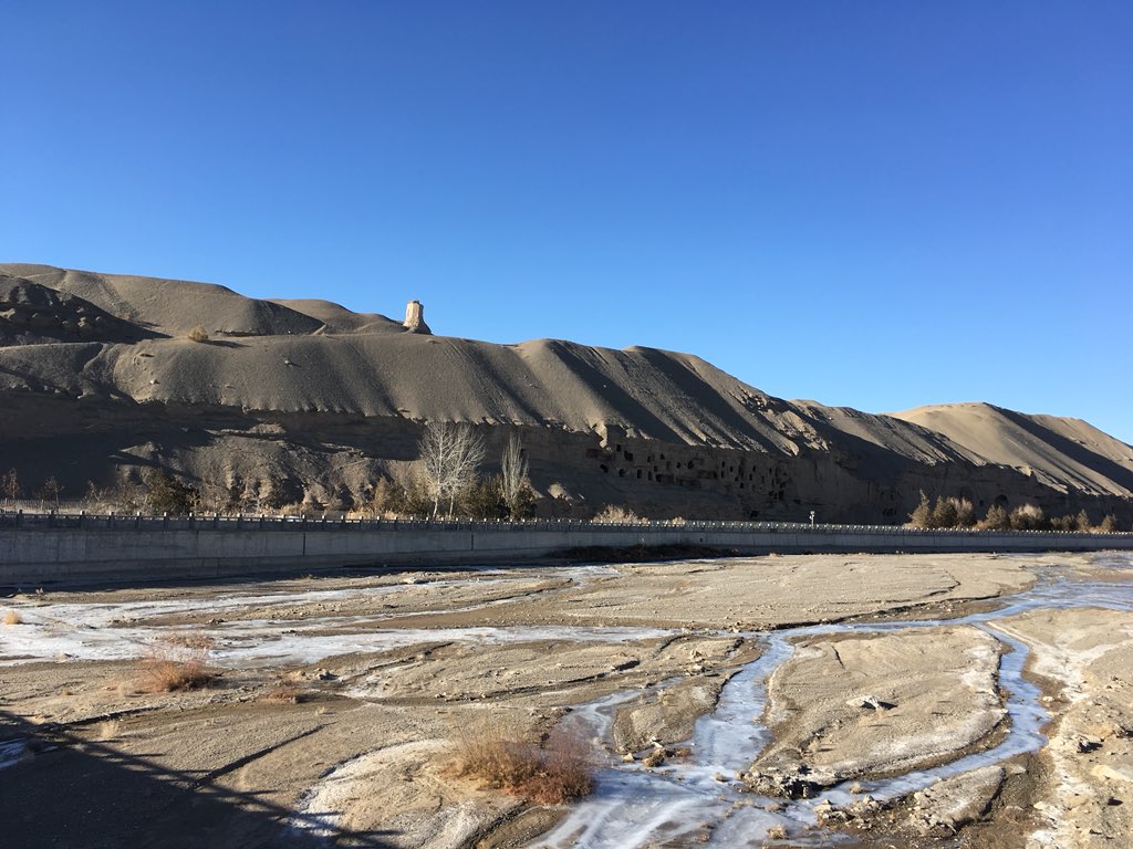 RISEOFCHN's tweet image. Dunhuang&amp;amp;Crescent lake