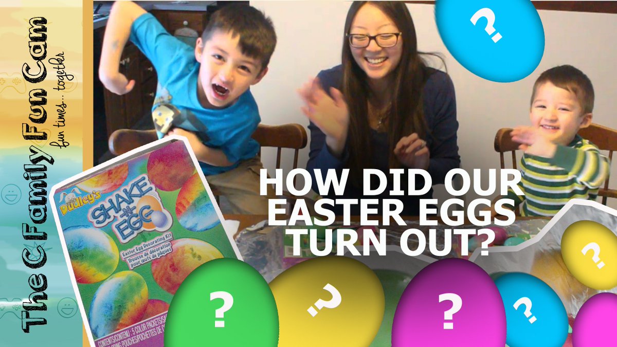 TheCFamFunCam's tweet photo. We love decorating eggs! Check out our new video! We did shake-n-egg!
#easterfun #Easter2018 #eastereggs #easteregg #eggs #familyvlogging #vloglife #familytime #familyfun #thecfamilyfuncam #funforkids #nomess #oklittlemess #notlikelastyear #buyingagain #subscribe #beasubscriber https://t.co/CKy6RhzGs5