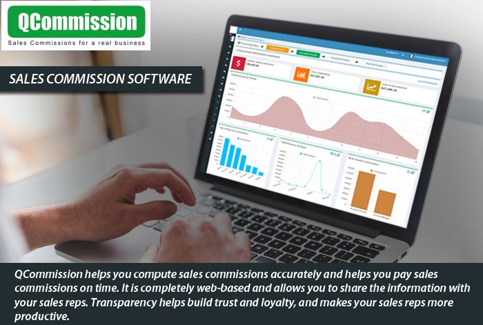 QCommission1's tweet image. #Sales Commission Software!
#SalesCommissionAutomation #SalesCompensationSoftware 
@ bit.ly/Sales-commissi…