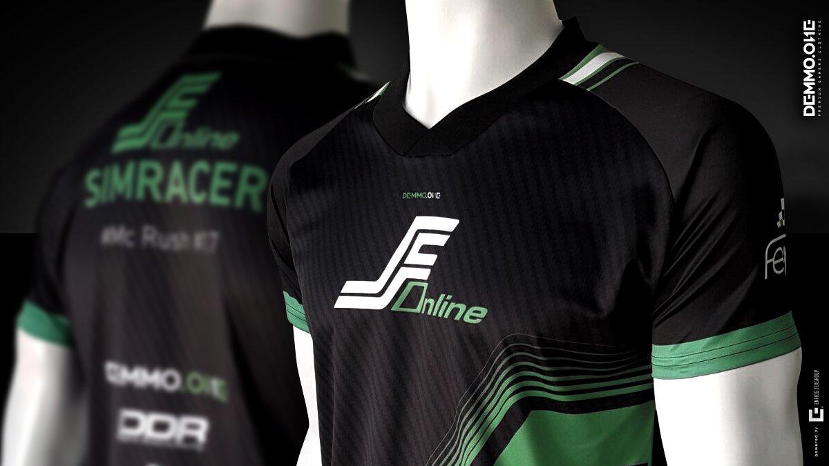 DEMMO_ONE's tweet photo. HIT SIMRACING |+| @formulaonlinees Official Jersey 🔝

🏎️#simracing #simracers #eSports ✔️@one_simracing 

@DEMMO_ONE #premium #gaming #apparel https://t.co/l3Zp41pbSf