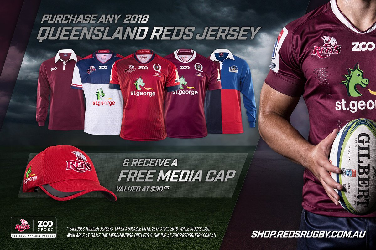 reds rugby merchandise
