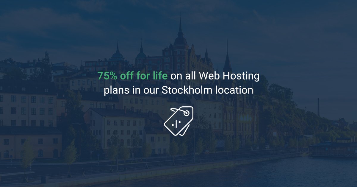 cchostingcom's tweet image. We got a great offer from @stablehost 75% off for life on all Web Hosting plans in their Stockholm location. Go to couponcodehosting.com/reviews/stable… to get the code! Offer is Valid for 72 hours. #stablehost #webhosting #couponcodehosting #couponcode #hosting #discount