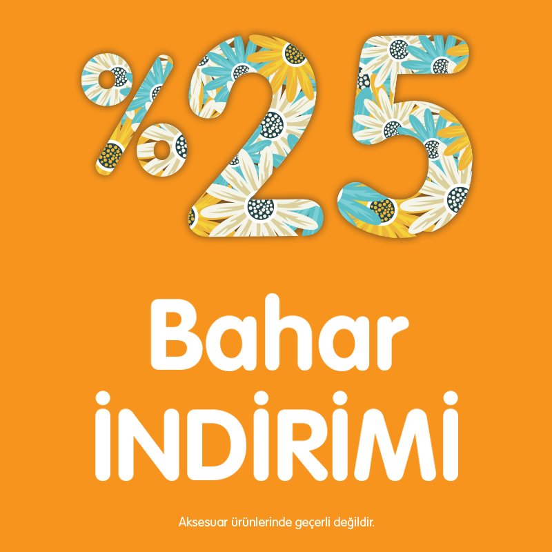 Yeni Sezonda Tüm Tekstil Ürünlerinde NET %25 İndirim Kanz Mağazalarında!