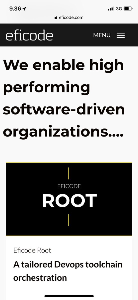 kaurisalonen's tweet image. Our brand renewal is out! Really happy and proud of our new website: eficode.com - what do you think? #wedeliverchange #transformation #devops #cloud #UX