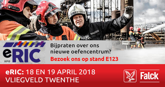 Vandaag start de tweede editie van de eRIC. U vindt @FalckAcademy op de stand E123. Tot straks?