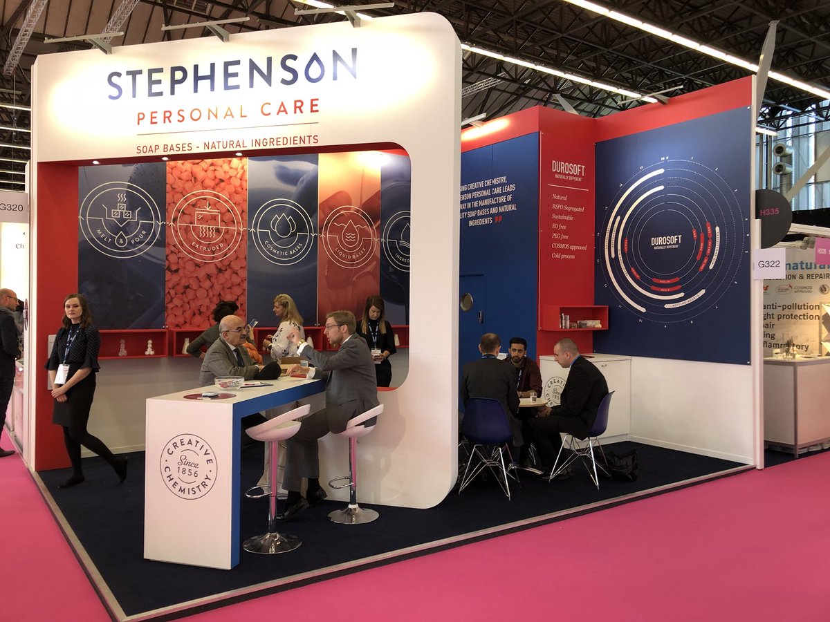 stephensonsoap's tweet photo. Join us on day two of @incosmetics  Amsterdam on stand G322 🙌🏻👋🏻 #incosmetics https://t.co/PJpBvGS15U