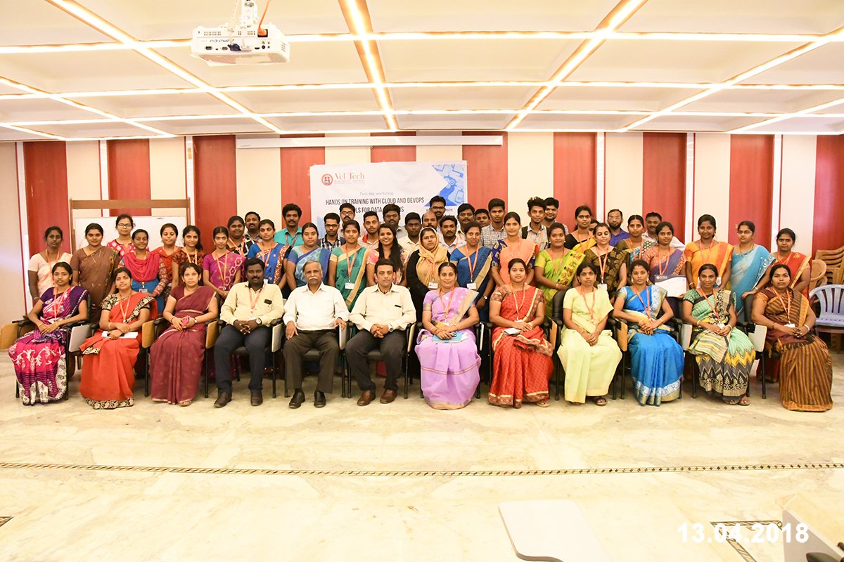 veltechofficial's tweet photo. #Workshop on #Cloud_and_Devops_tools_for_Data_Analysis organized by #Department_of_Computer_Science_and_Engineering
#Vel_Tech
View More: https://t.co/PxV84EvDuJ https://t.co/T9ek6UkLiG
